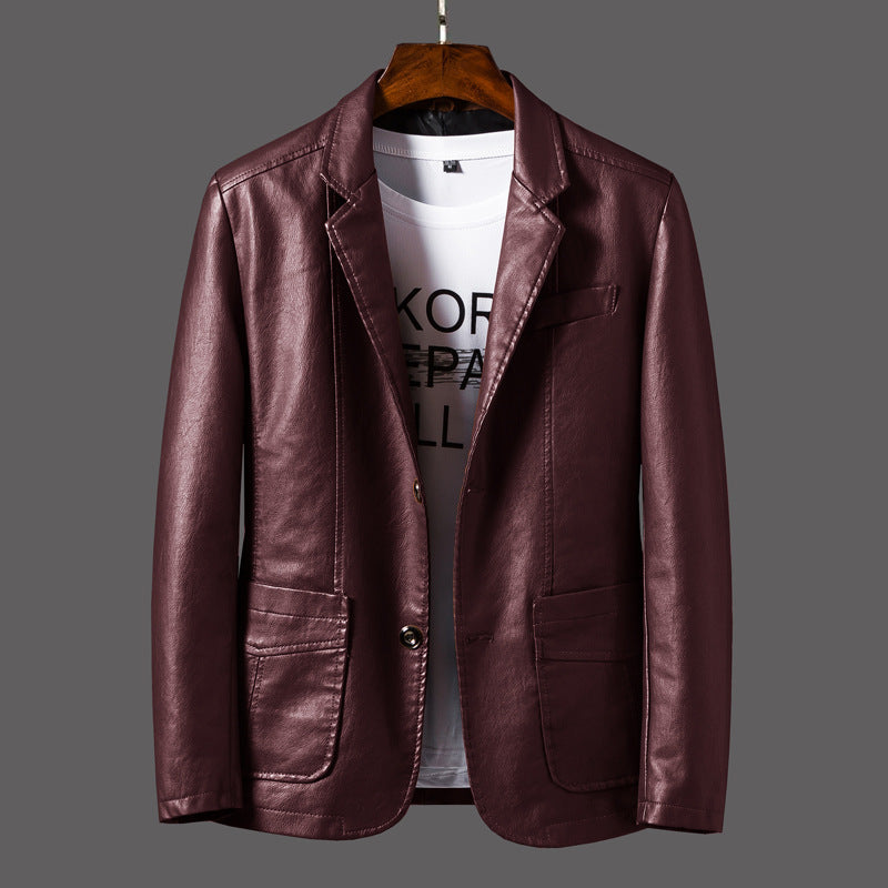 Romano Leather Blazer