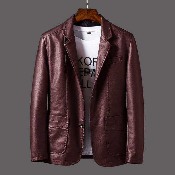 Romano Leather Blazer