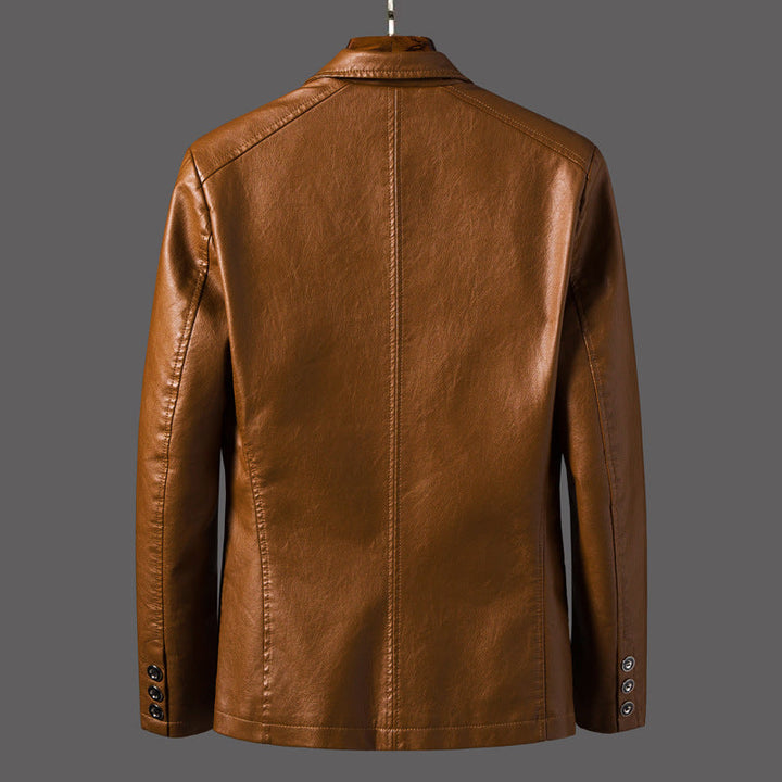 Romano Leather Blazer