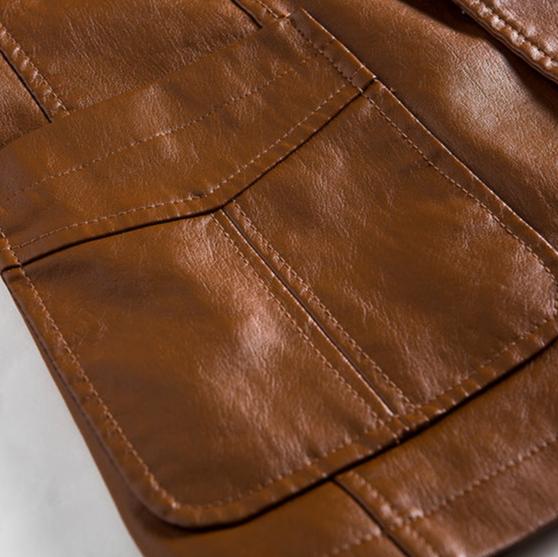 Romano Leather Blazer