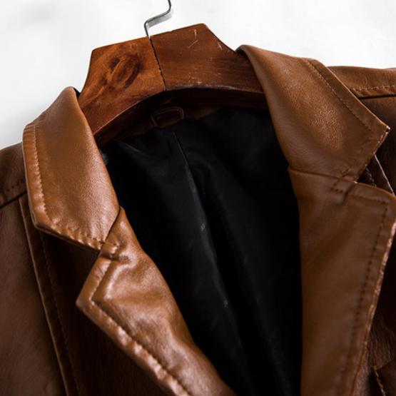 Romano Leather Blazer