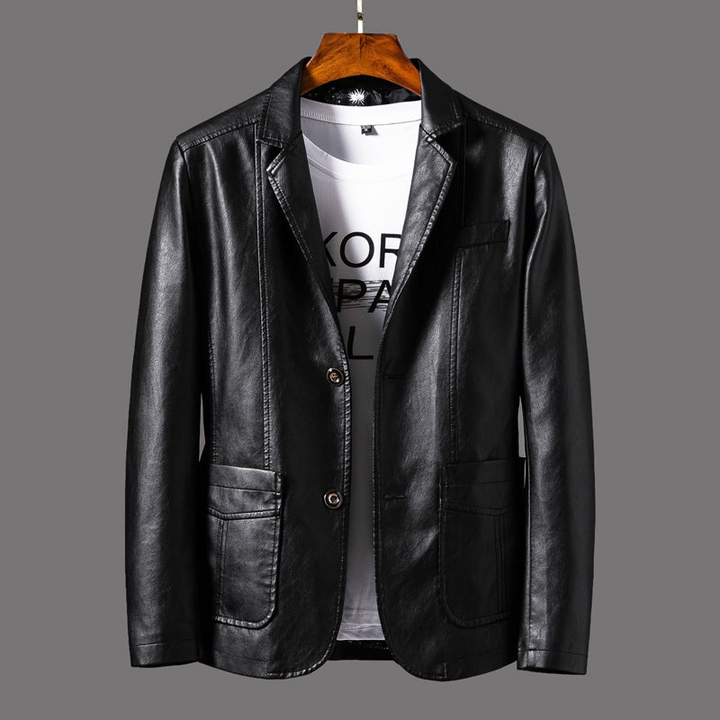 Romano Leather Blazer