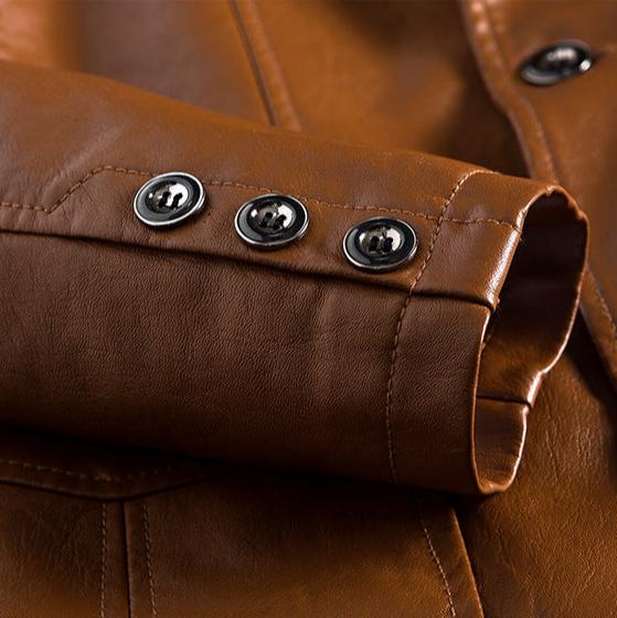 Romano Leather Blazer