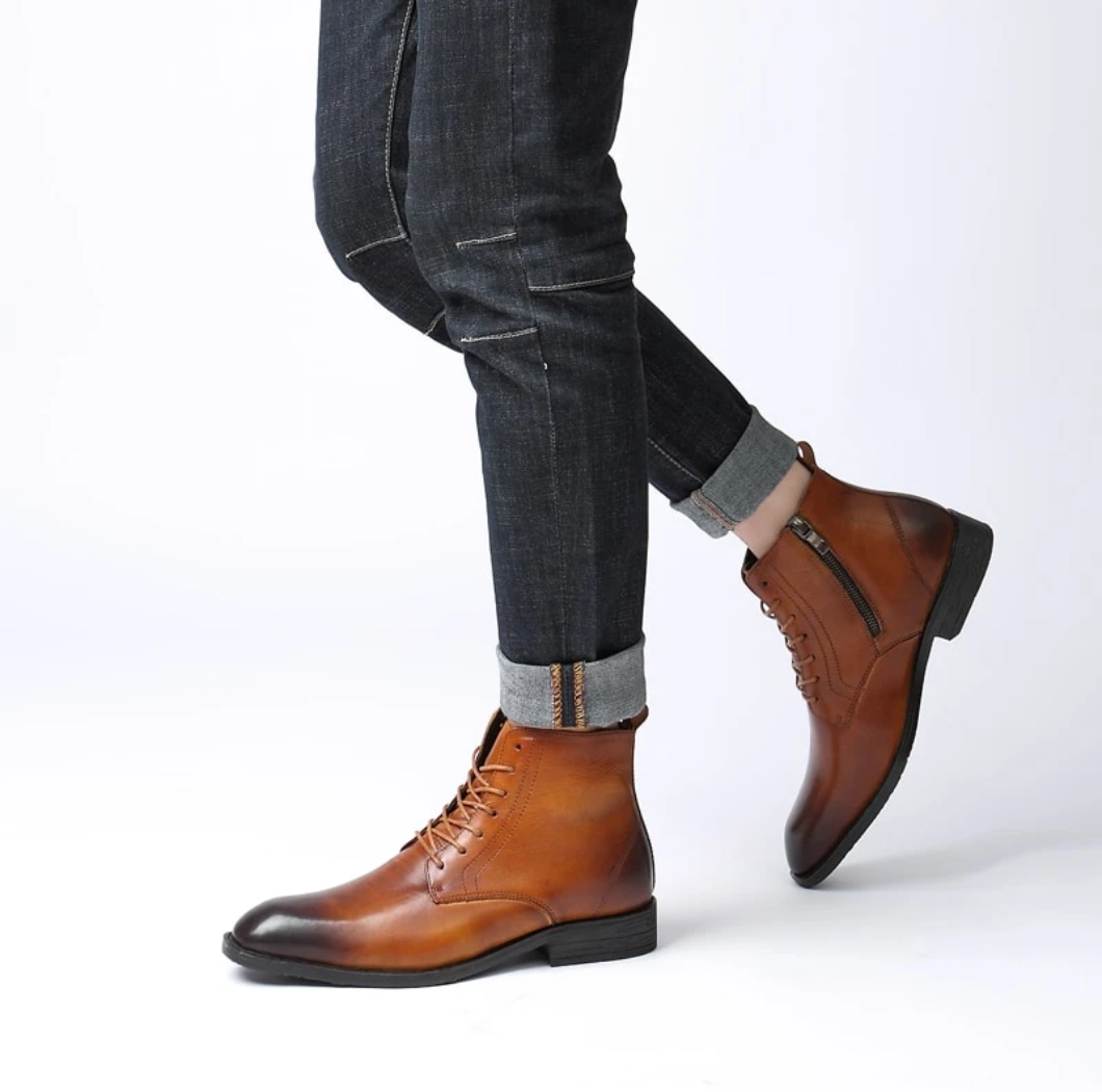 John | Vintage Leather Boots