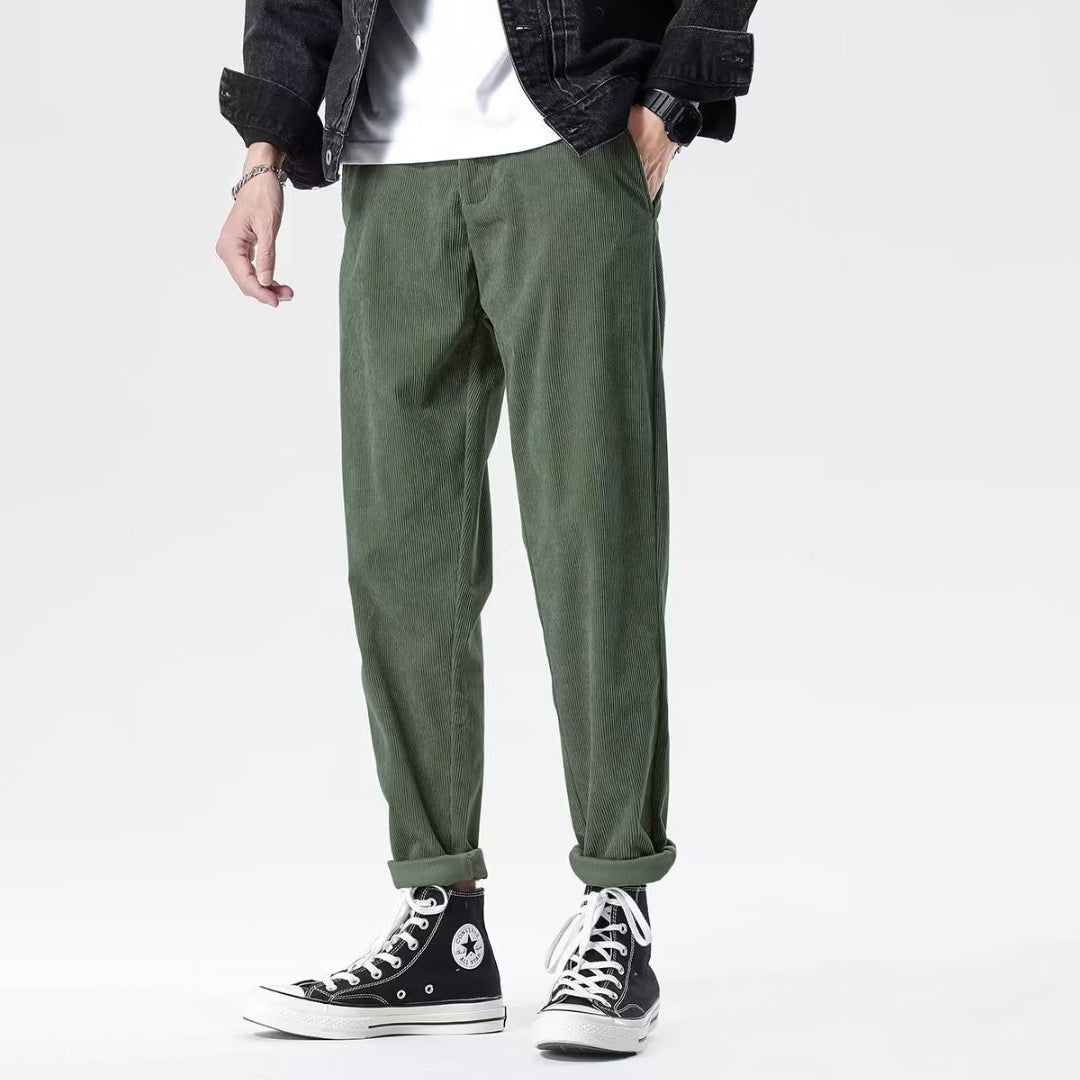 Satoko | Comfortable Corduroy Pants