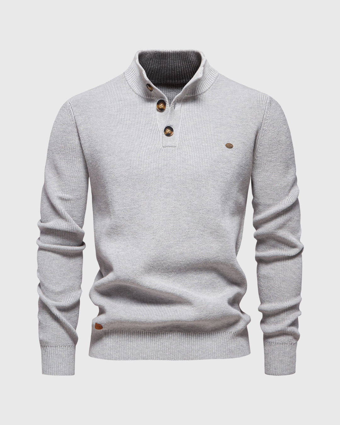 Theo | Stand Collar Sweater