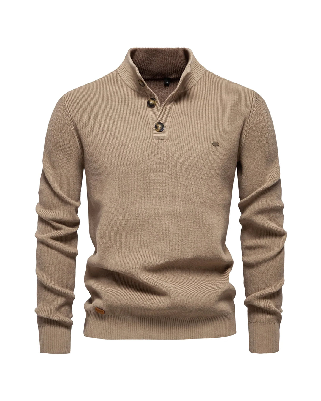 Theo | Stand Collar Sweater