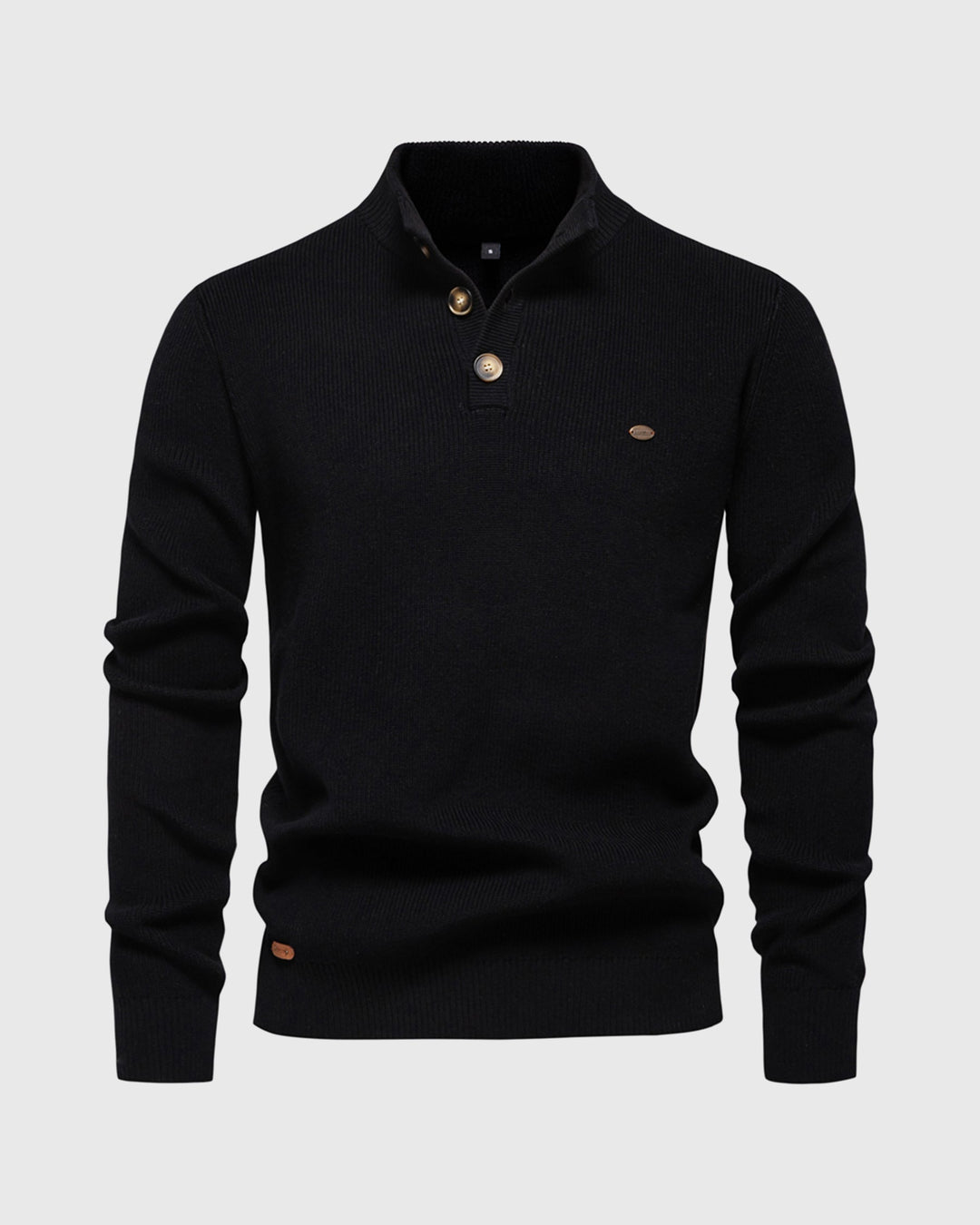 Theo | Stand Collar Sweater