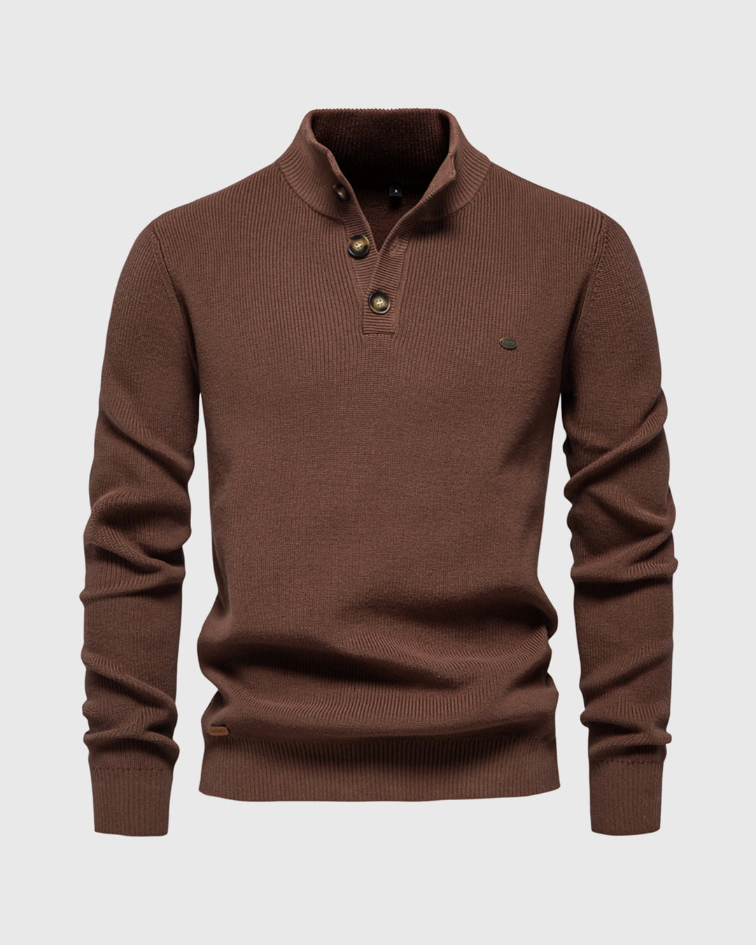 Theo | Stand Collar Sweater