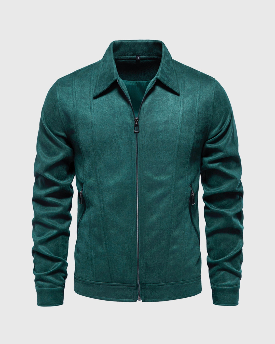Leon | Suede Bomber Jacket