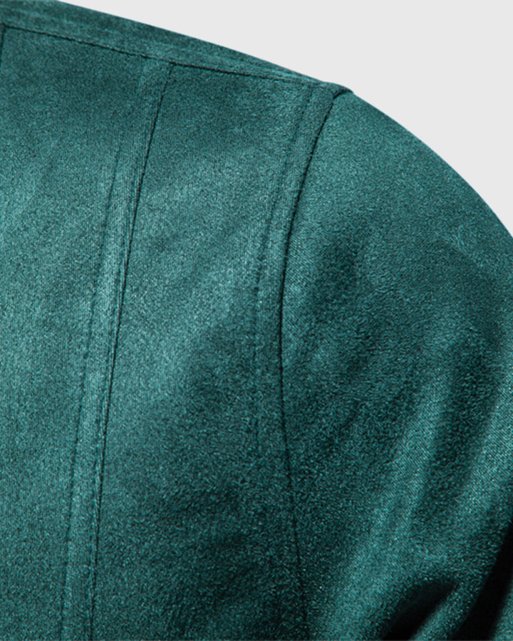 Leon | Suede Bomber Jacket