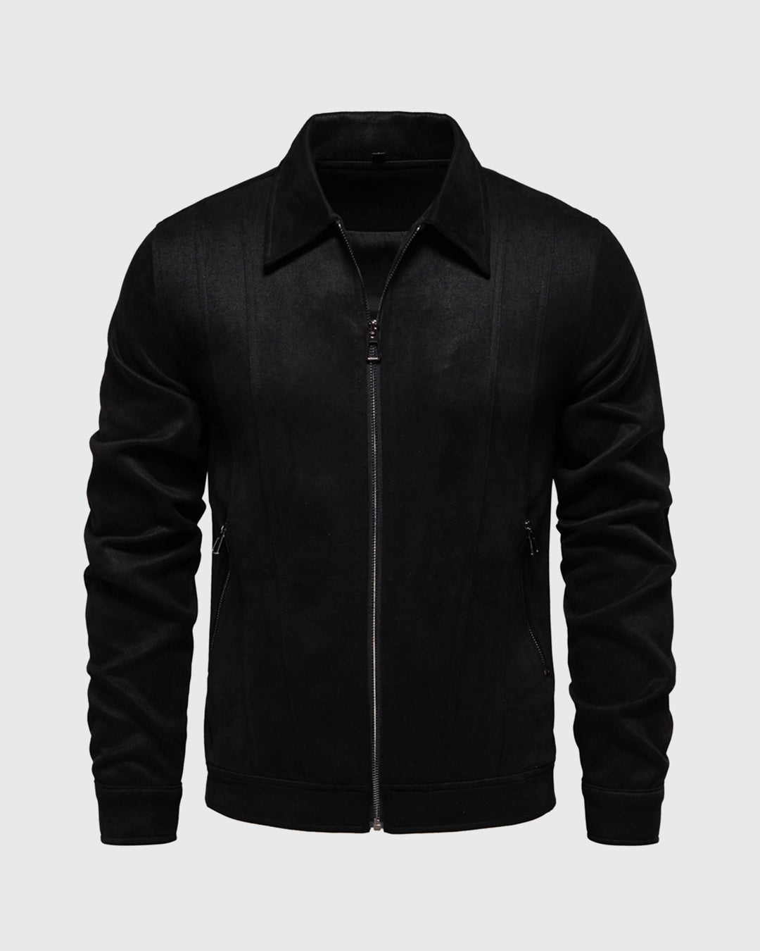 Leon | Suede Bomber Jacket