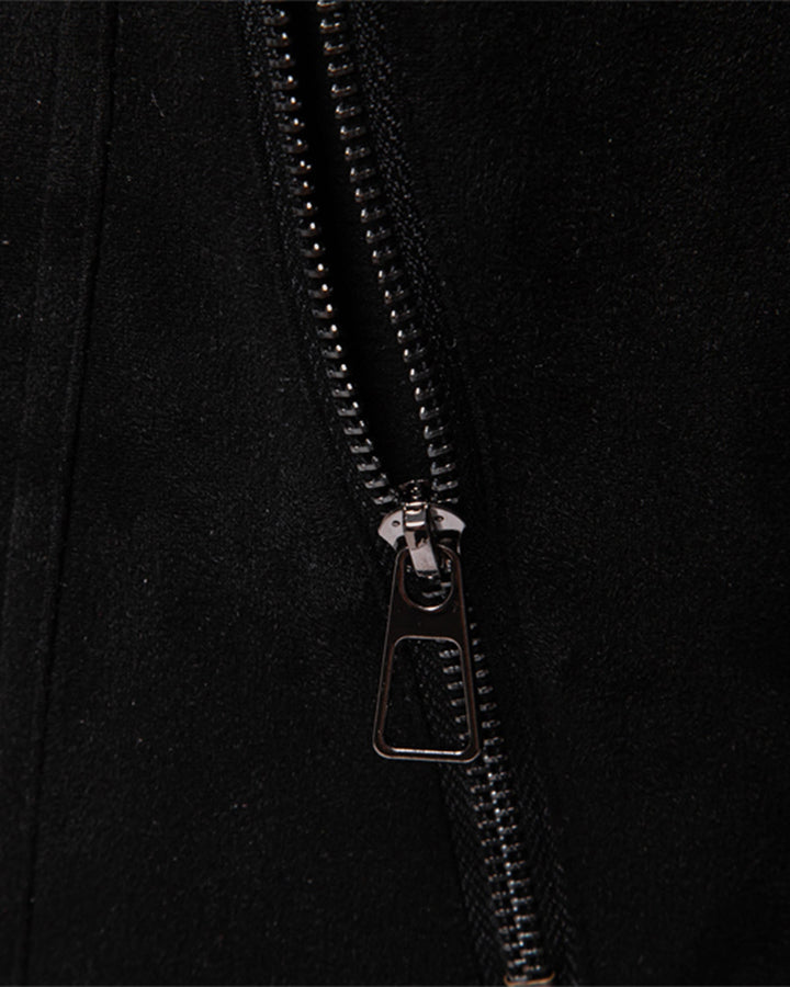Leon | Suede Bomber Jacket