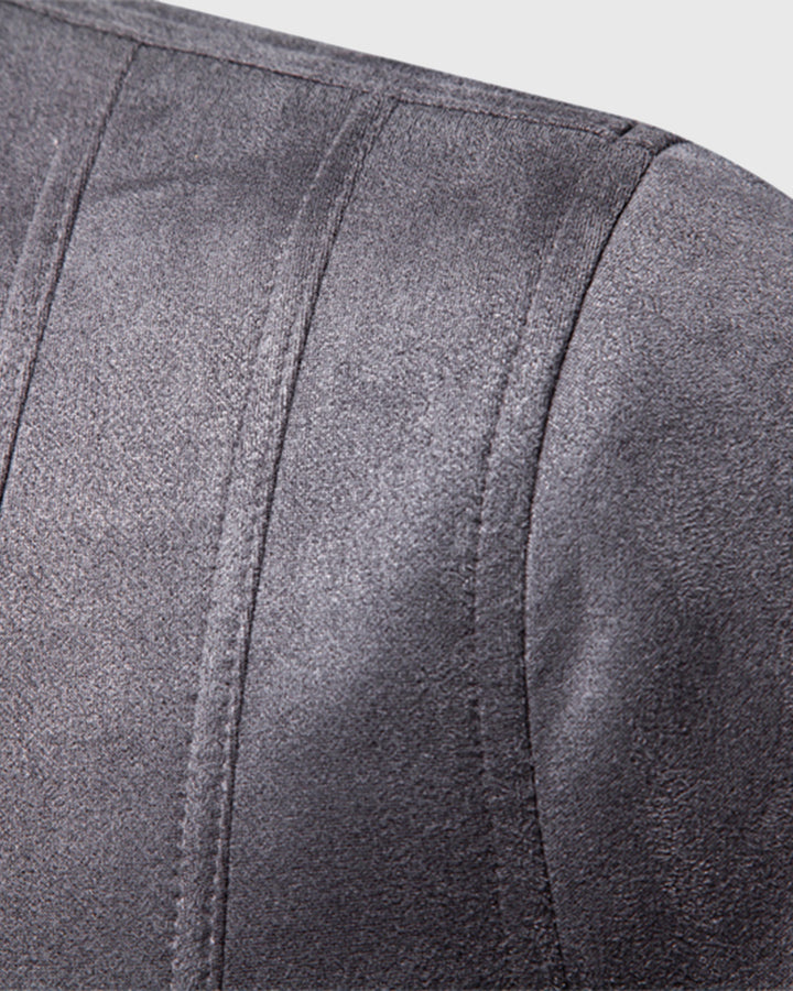 Leon | Suede Bomber Jacket