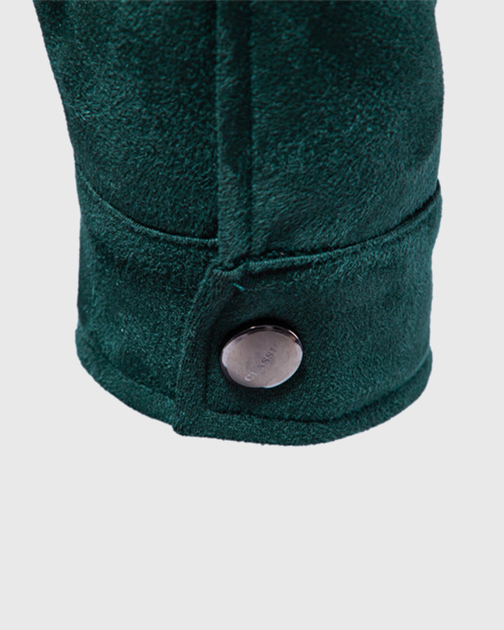 Leon | Suede Bomber Jacket