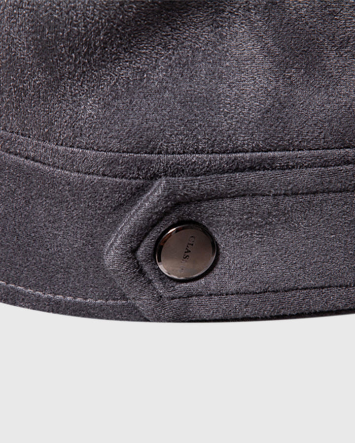 Leon | Suede Bomber Jacket