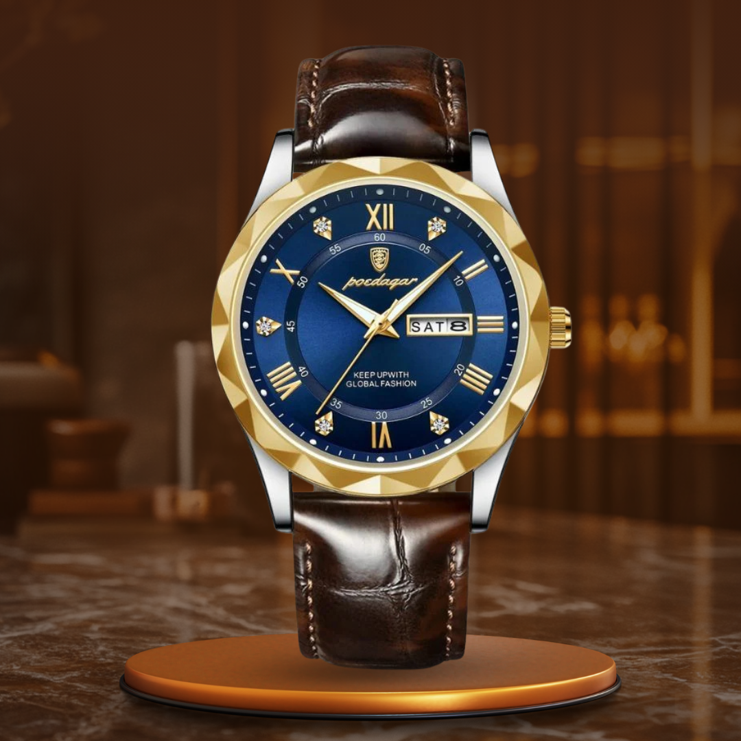 Windsor | Leather Strap Quartz Watch