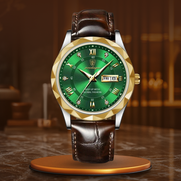 Windsor | Leather Strap Quartz Watch