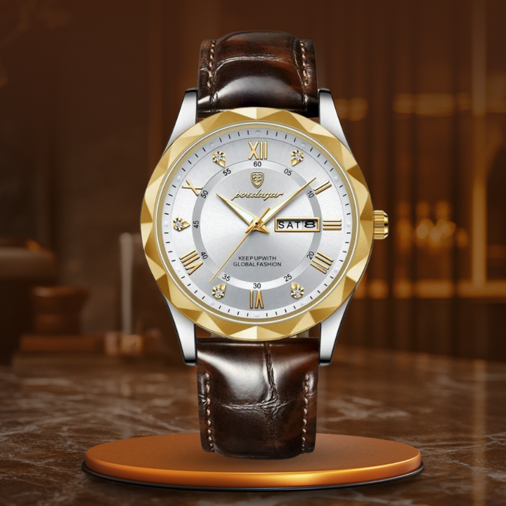 Windsor | Leather Strap Quartz Watch