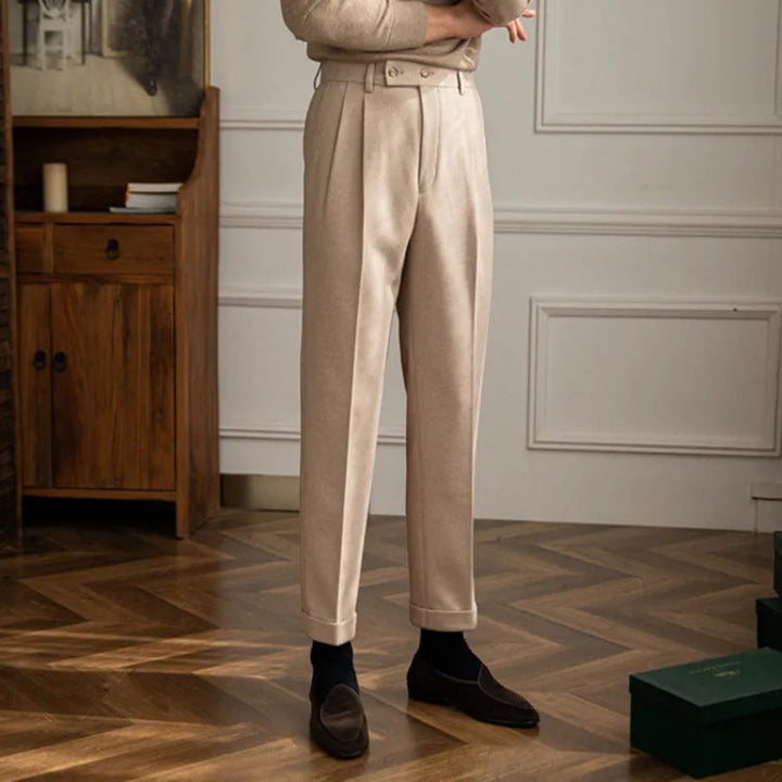 Rossi | Luxurious Pleated Trousers