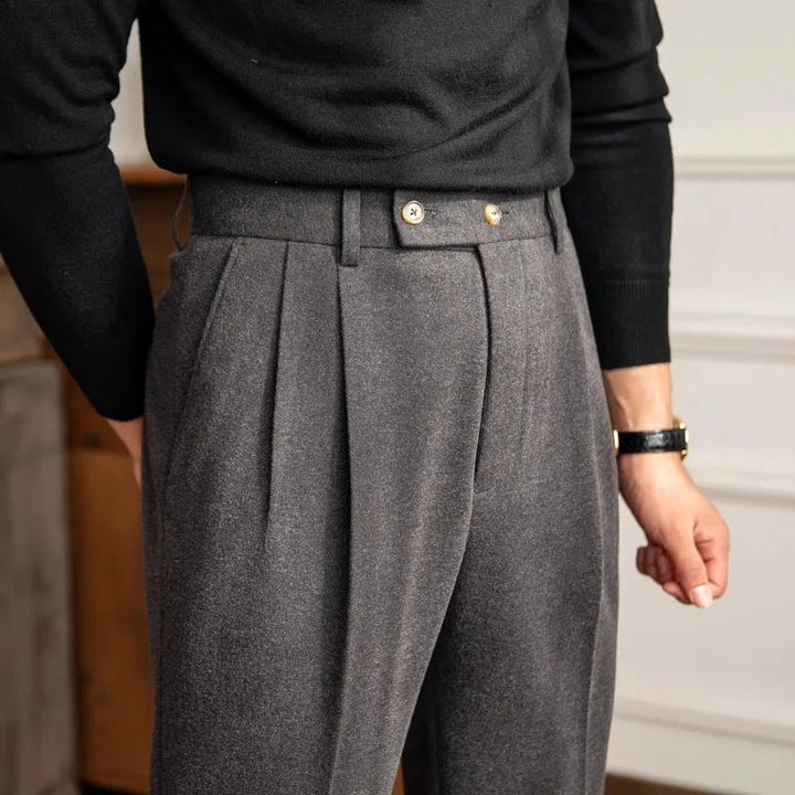 Rossi | Luxurious Pleated Trousers