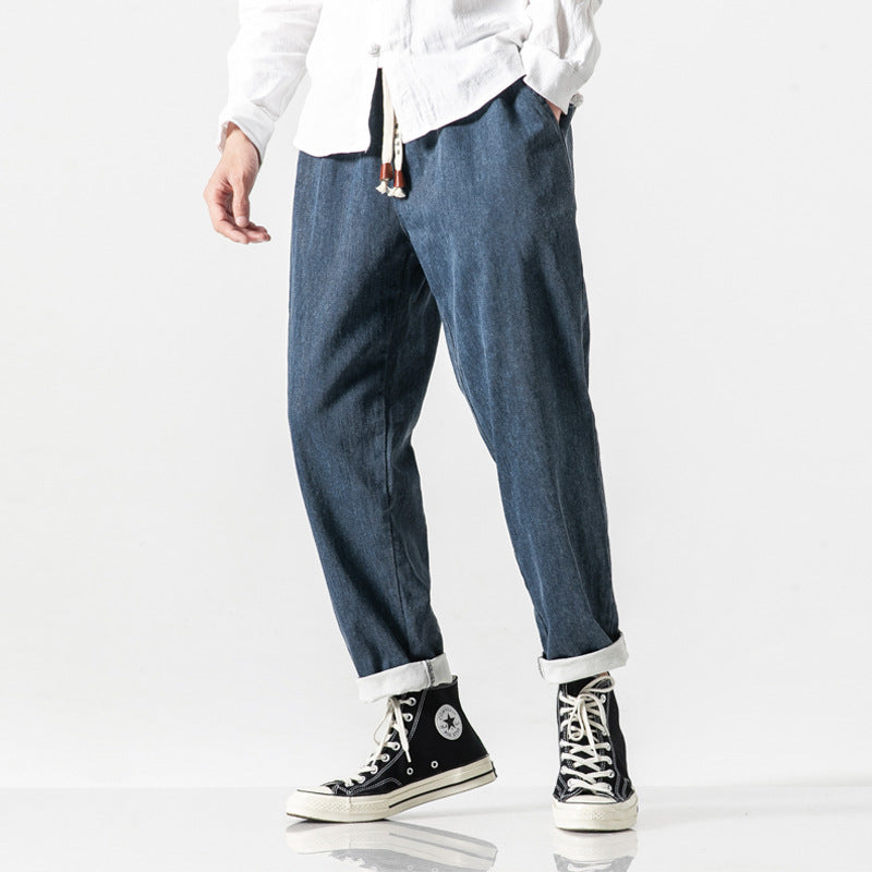 Asami | Comfortable Denim Pants