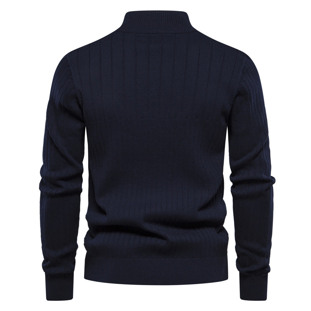 Sebastian | Half-Zip Knit Pullover