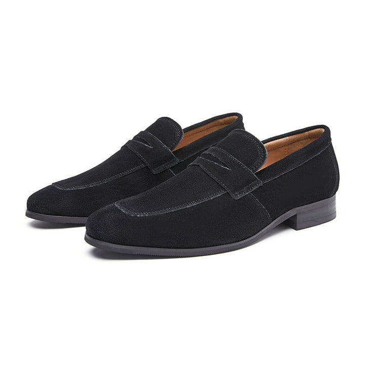 Vittorio | Suede Penny Loafers