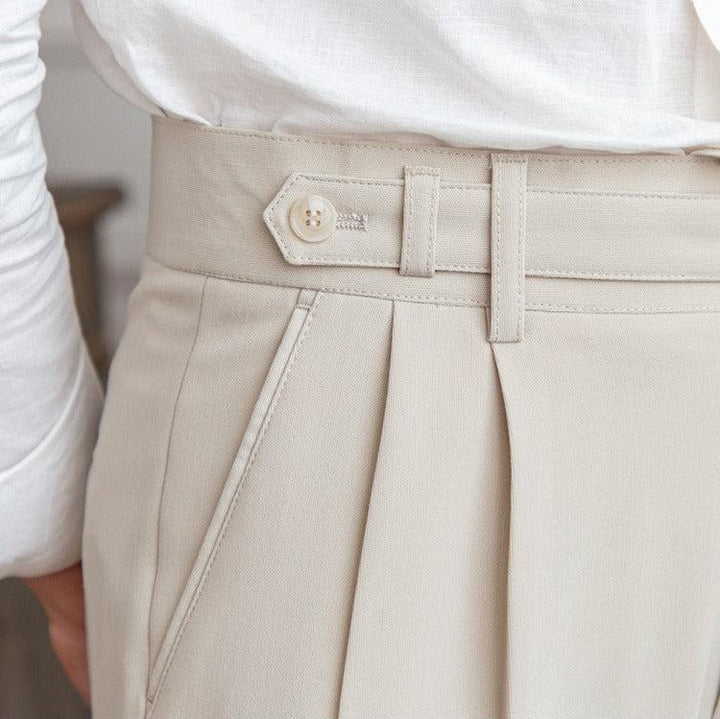 Bernhard | Premium Pleated Pants