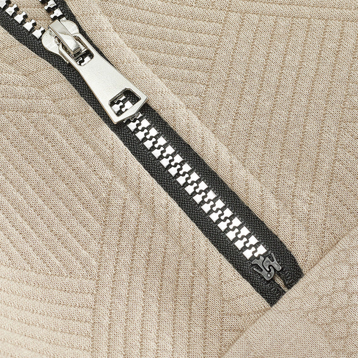 Victor | Vintage-Inspired Zip Sweater