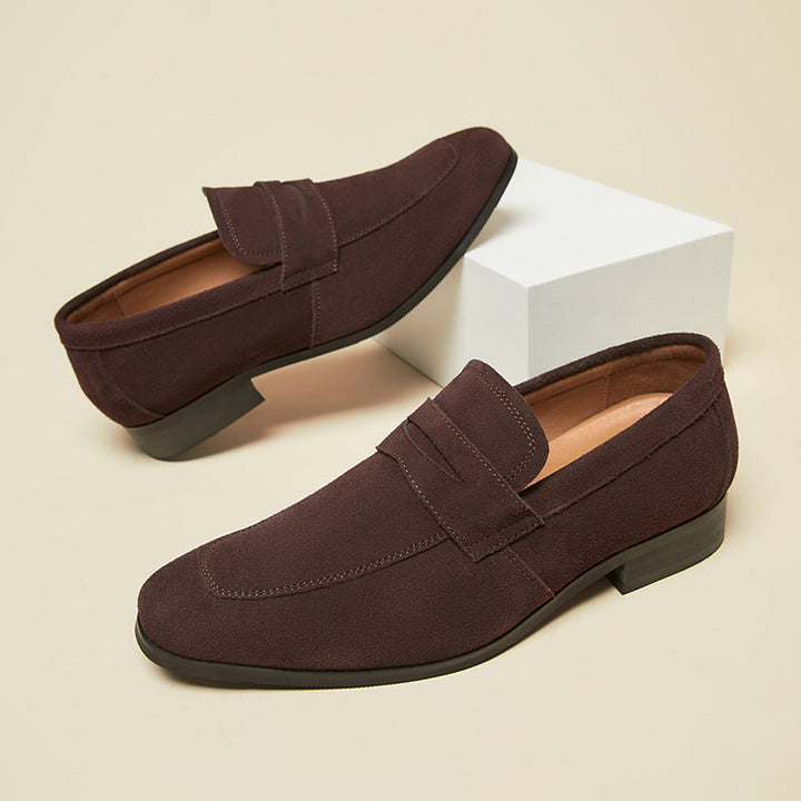 Vittorio | Suede Penny Loafers