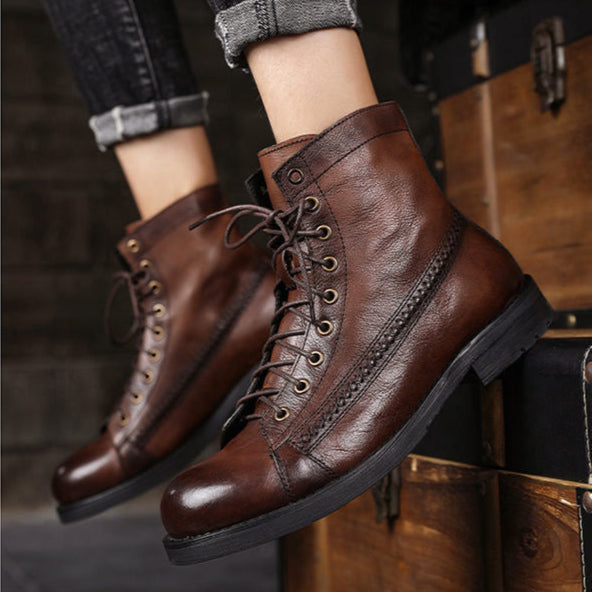 Camden | Leather Boots