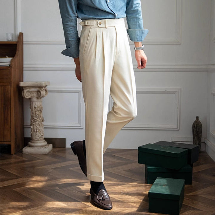 Livorno | Modern Pleated Trousers