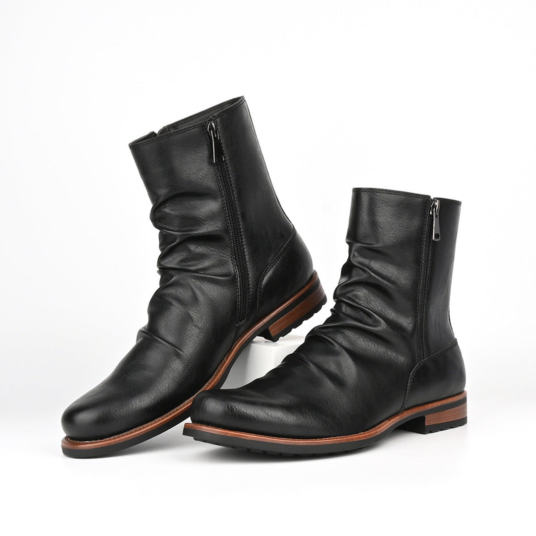 Levi | Leather Boots