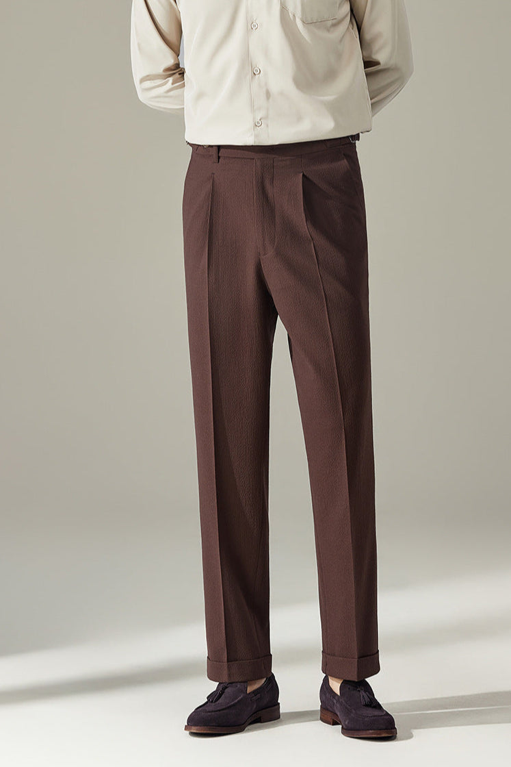 Trento | Breezy Seersucker Pants