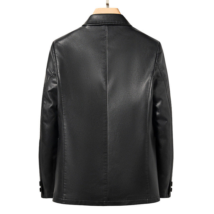 Enzo | Leather Blazer