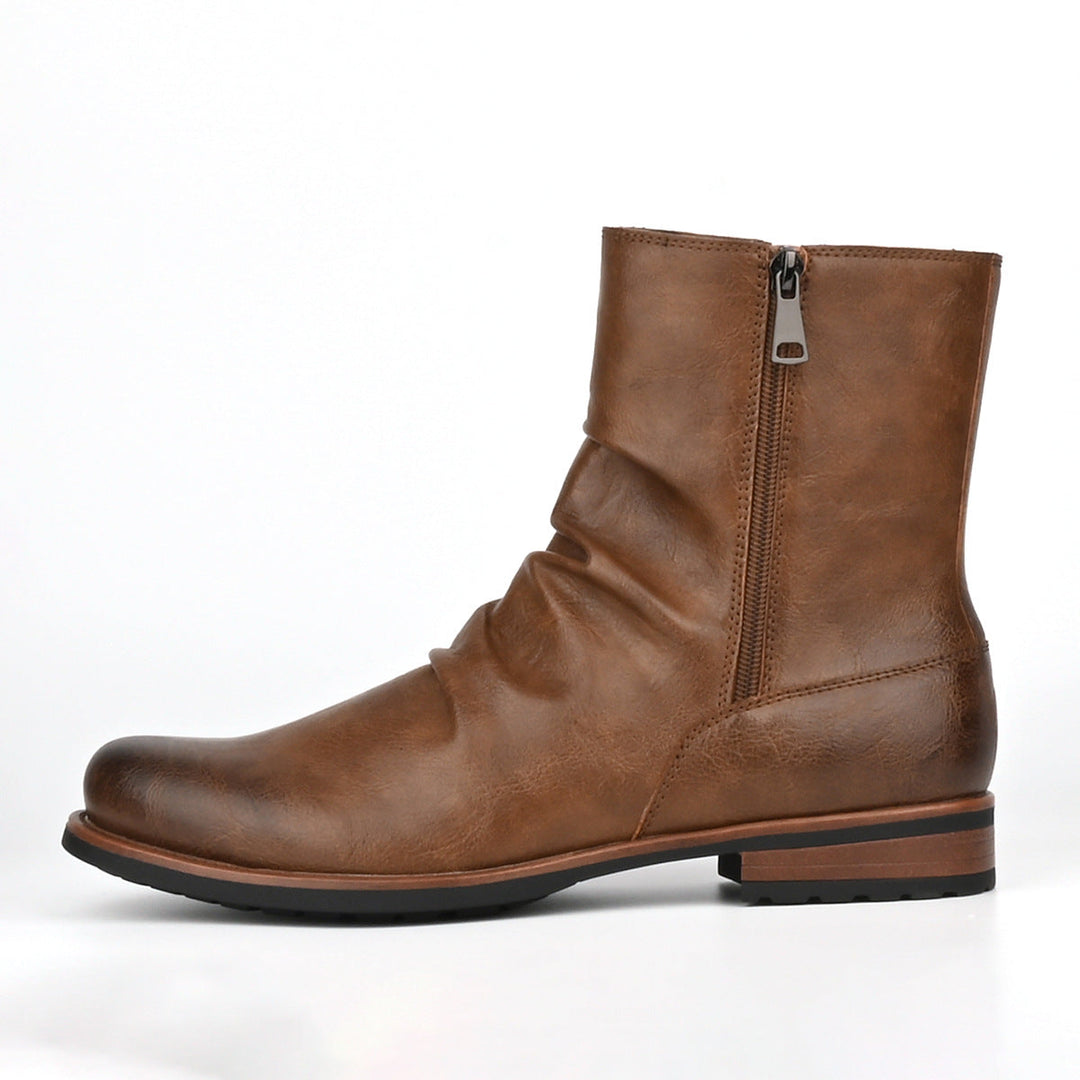 Levi | Leather Boots