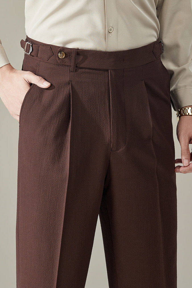 Trento | Breezy Seersucker Pants