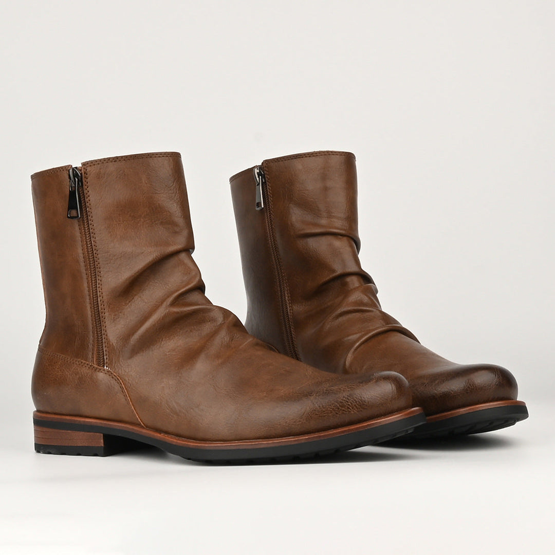 Levi | Leather Boots