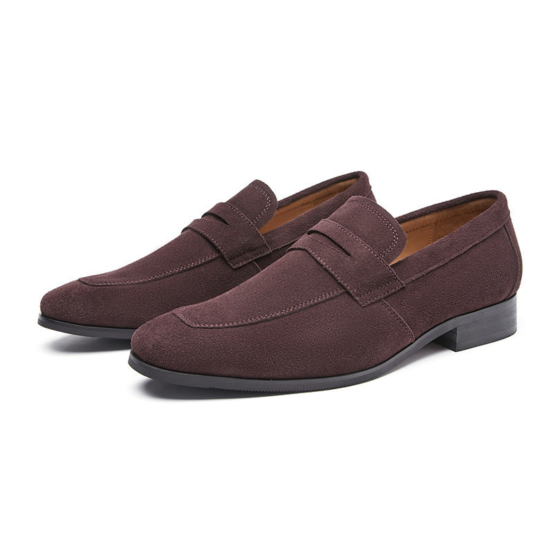 Vittorio | Suede Penny Loafers