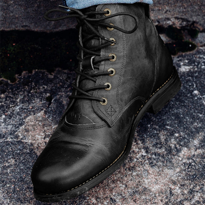 Lucian | Leather Boots