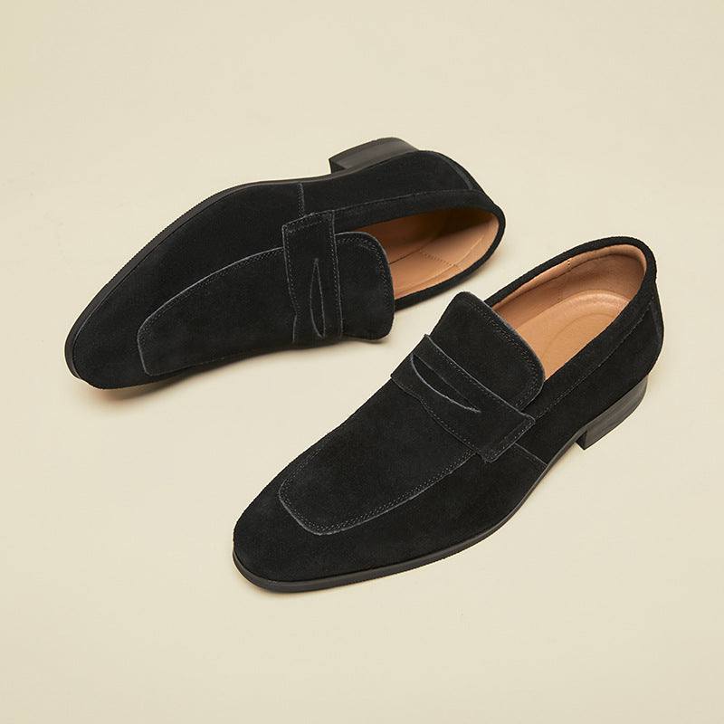 Vittorio | Suede Penny Loafers