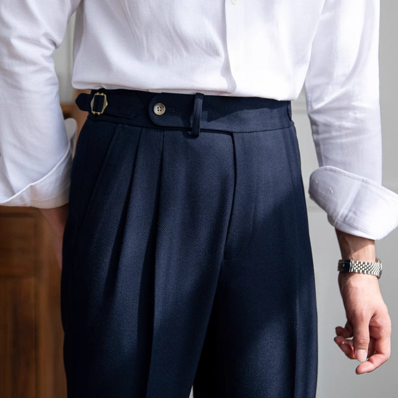 Livorno | Modern Pleated Trousers