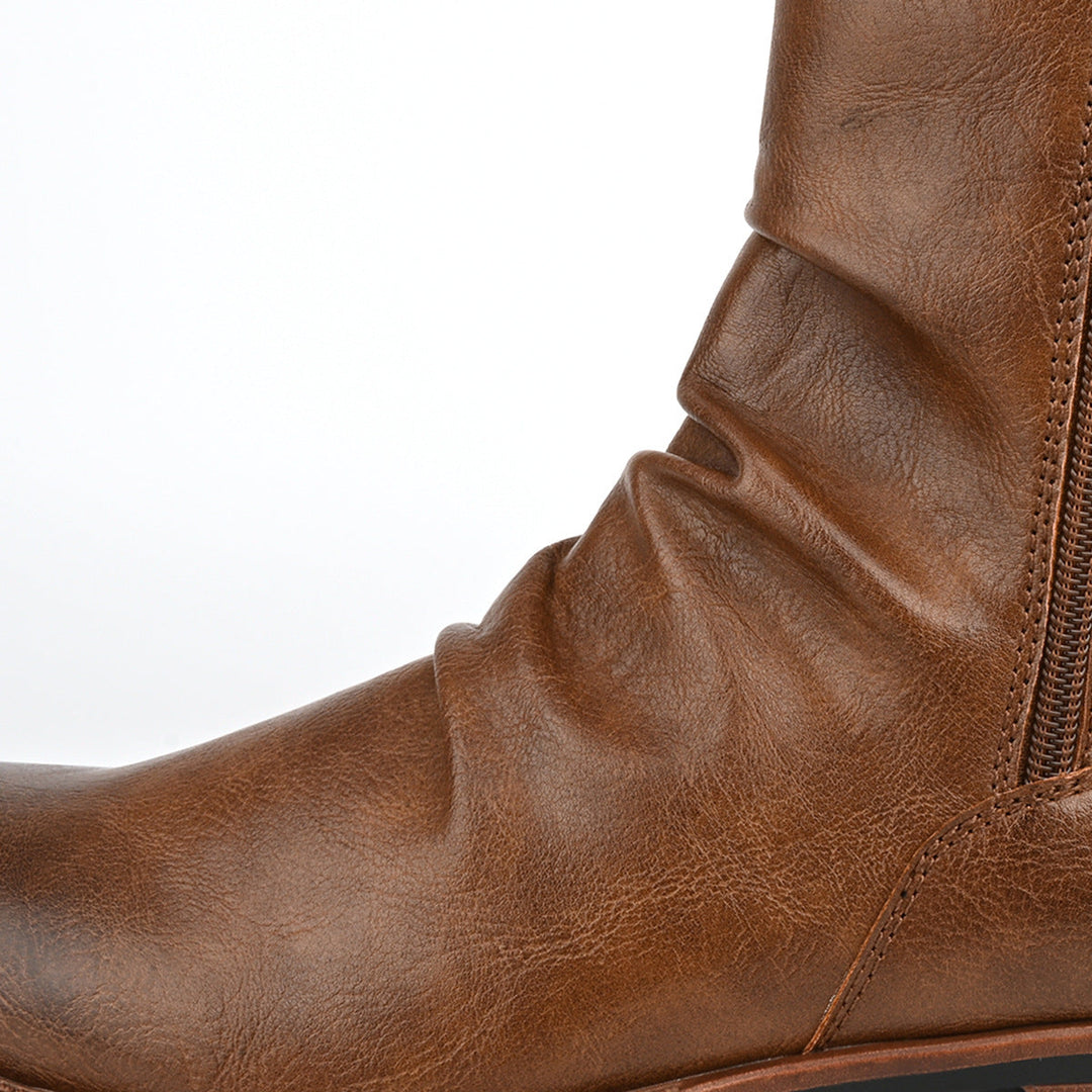 Levi | Leather Boots