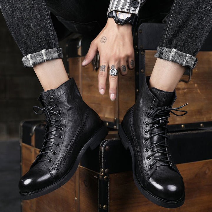 Camden | Leather Boots