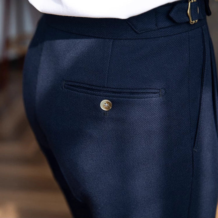 Livorno | Modern Pleated Trousers