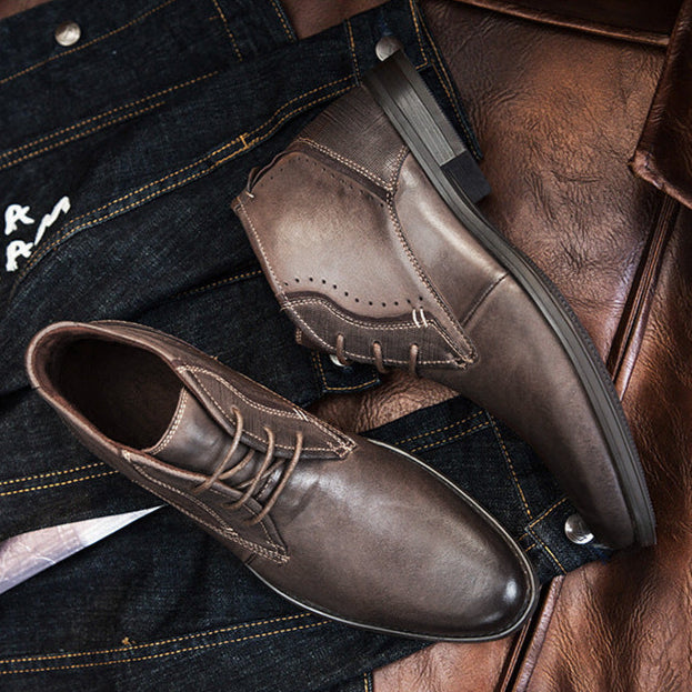 Magnus | Vintage Leather Boots