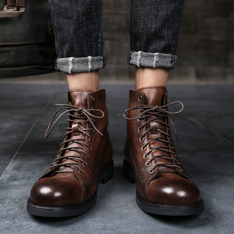 Camden | Leather Boots