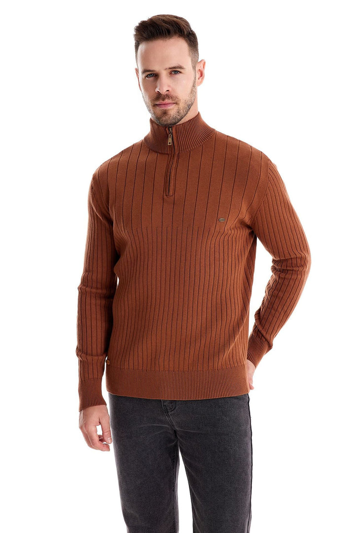 Sebastian | Half-Zip Knit Pullover