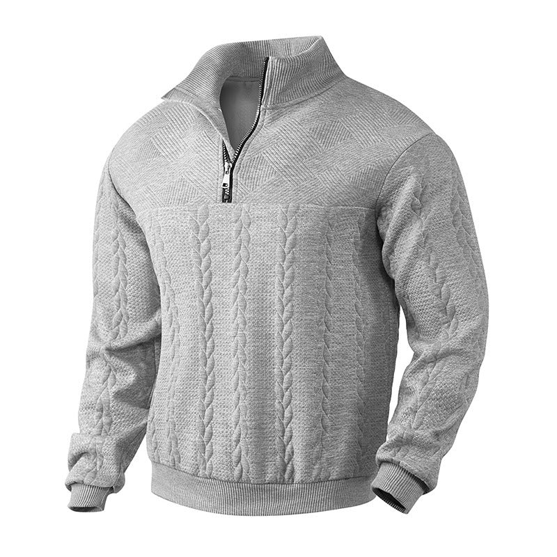 Victor | Vintage-Inspired Zip Sweater
